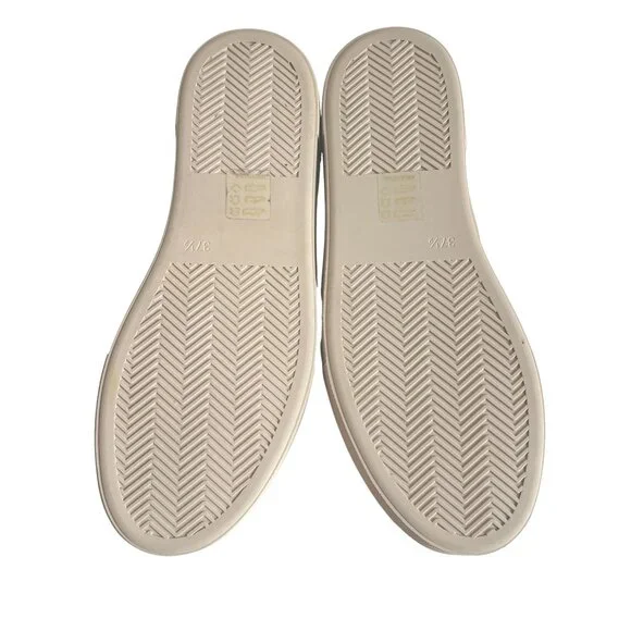 Frame Denim Le Ren Tan Suede Platform Slip On Womens Shoes 37.5/US 7 WORN ONCE - Picture 9 of 10